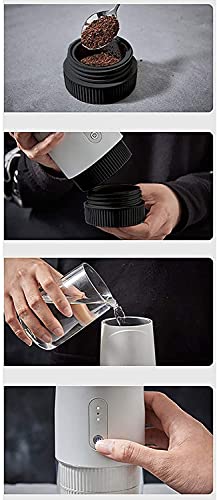 JSY Mini Máquina de Café Máquina automática portátil Capsule Coffee Machine Espresso Home Pequeña Mini Oficina Máquina… - Imagen 5