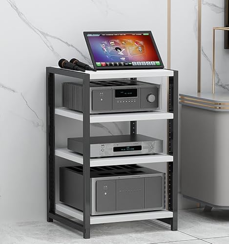 Meuble support audio vidéo à 5 niveaux pour console et lecteur DVD