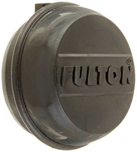 Fulton 500323 Replacement End Cap for Jack, 2", Black