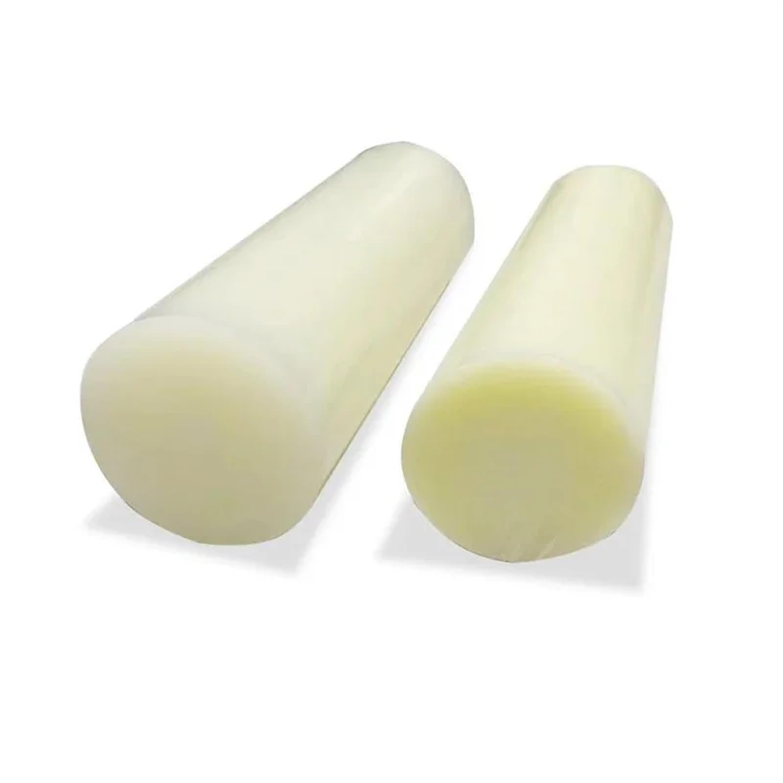 Nylon Stange 1 Stück Beige Nylonstange Kunststoffstange Rundstange Verschleißfeste Hartstange Massivzylinder Durchmesser 15-45mm Verarbeitungslänge 500mm(40mm)
