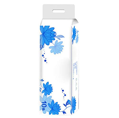 Strong Soft 4-Ply Toilet Paper Bath Tissue Bulk Roll Skin-friendly 10roll