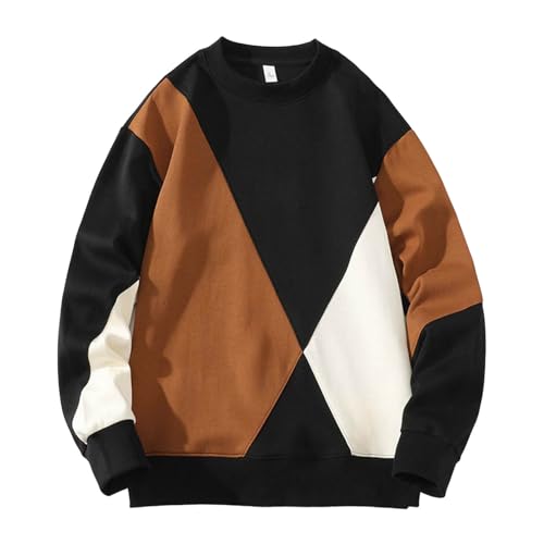 Sweat plaid XXL hommes en maille confortable contre le froid