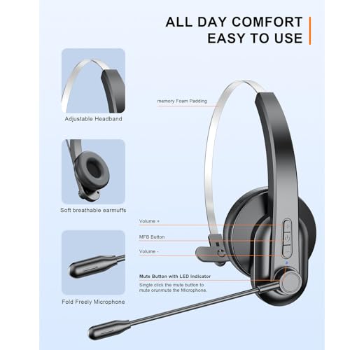 Auricular Bluetooth In Ear con Micrófono y USB para PC miniatura 4
