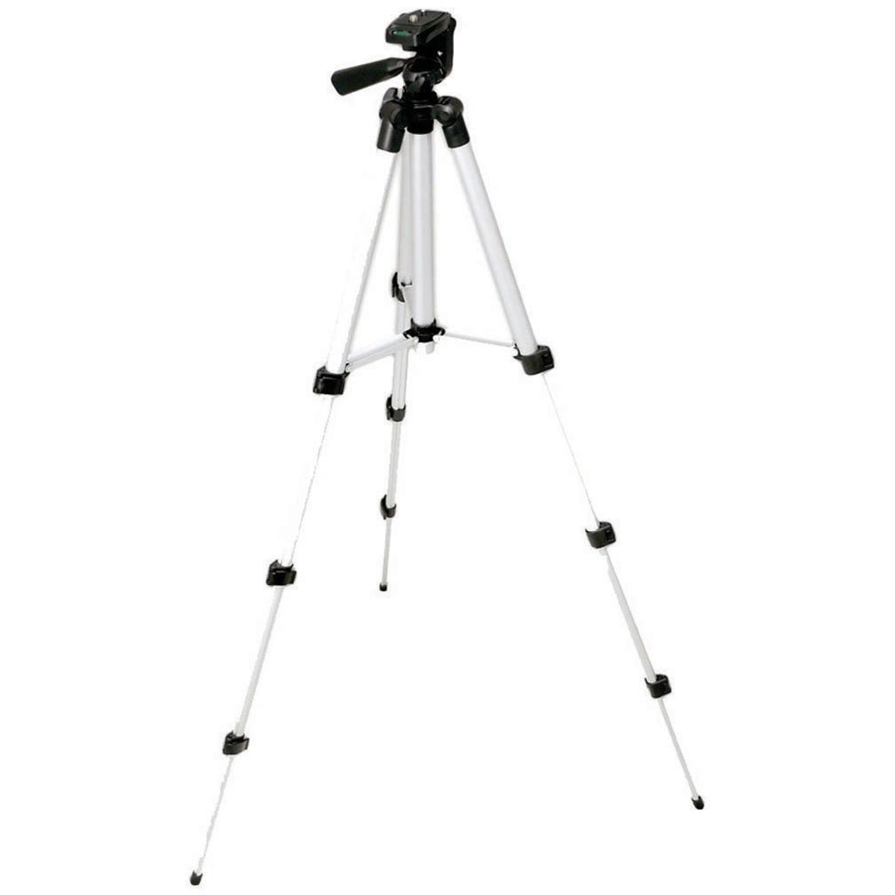Pyle PRJTPS25 Universal Lightweight Portable Aluminum Travel Tripod Stand / Holder for Cameras, Digital Cameras, Video Cameras, etc.