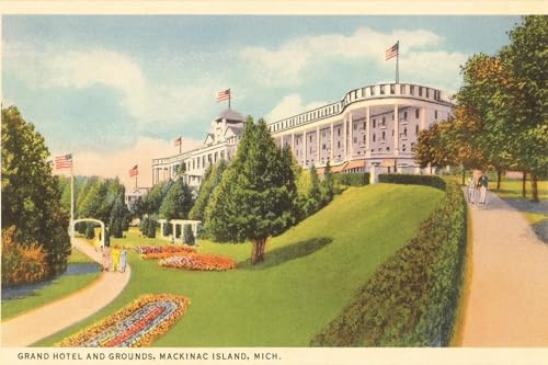 ART.COM Wall Art Print Grand Hotel, Mackinac Island, Michigan, 18' x 12'