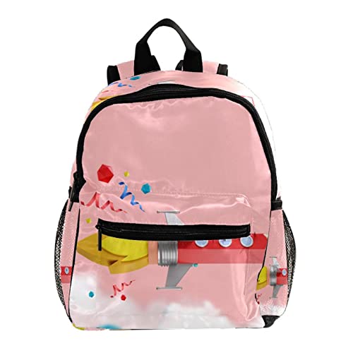 Sac à dos pour garçons et filles espace planète fusée multicolore 30cm