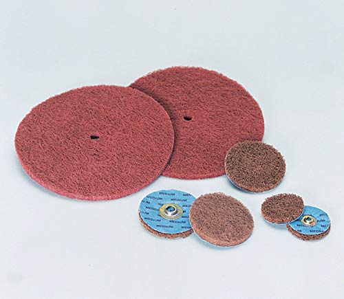 Standard Abrasives 33146 Buff and Blend GP Disc 840908, 8 in x 1/2 in A VFN Maroon