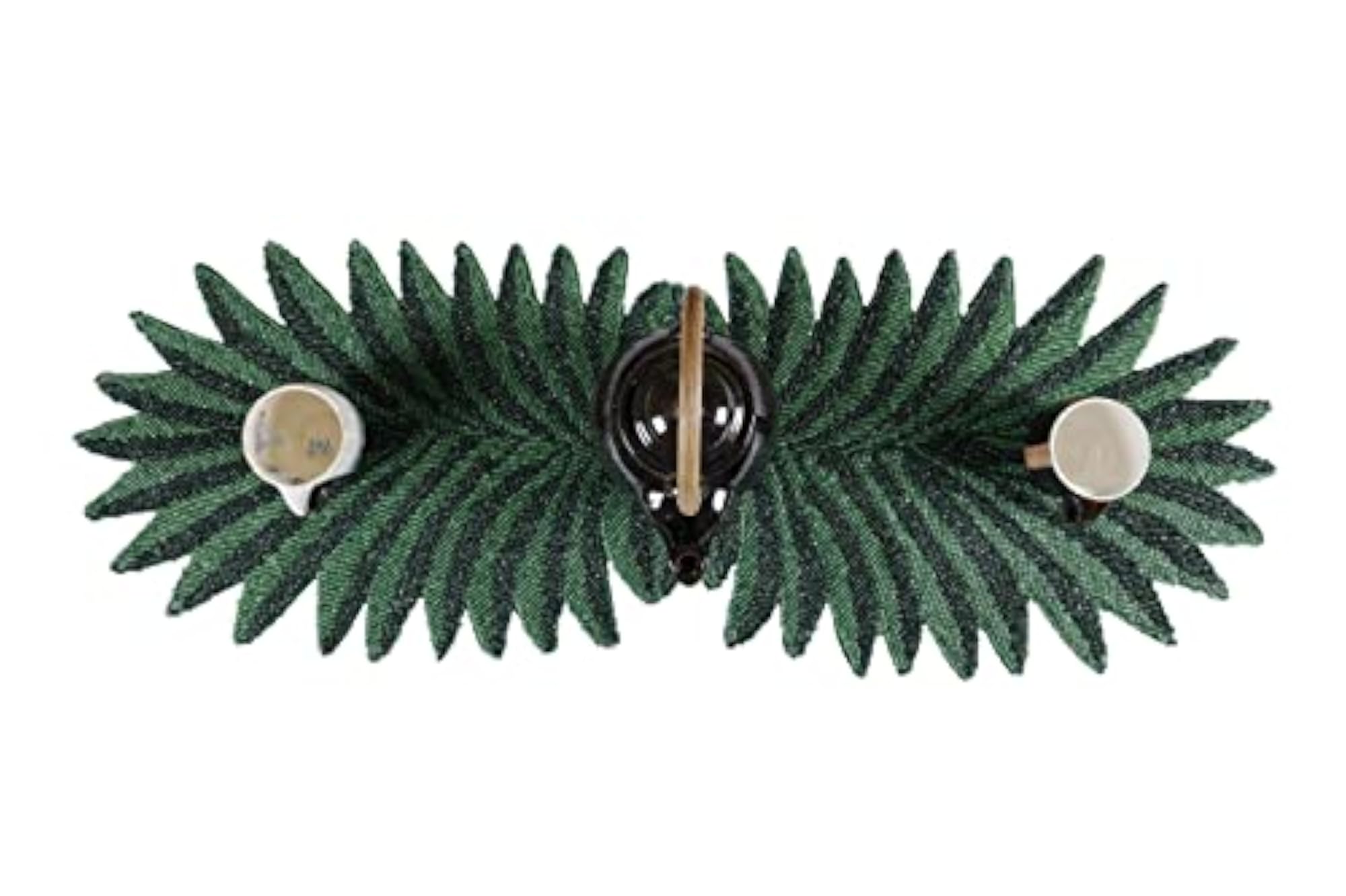 Premium Handcrafted Palm Leaf Shape Table Runner