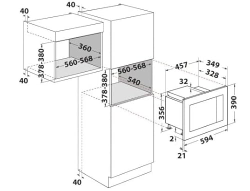 Hotpoint MF20GIXHA - vue 4