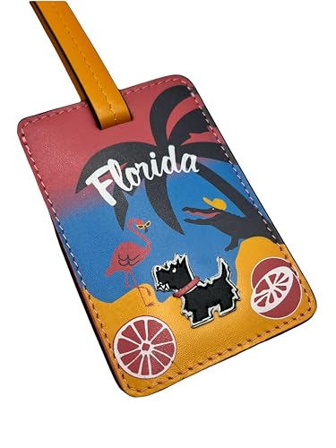 Radley London Leather Travel Luggage Tag (Florida)2