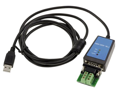 KALEA INFORMATIQUE Conversor USB a RS422 RS485 con Chipset FTDI FT232. Cable de 1,8M con protección magnética