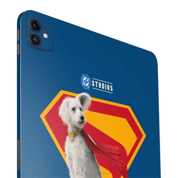 Skinit Decal Tablet Skin Compatible with iPad Pro 12.9in (2021) - Officially Licensed Superman 2025 Krypto The Super Dog Design