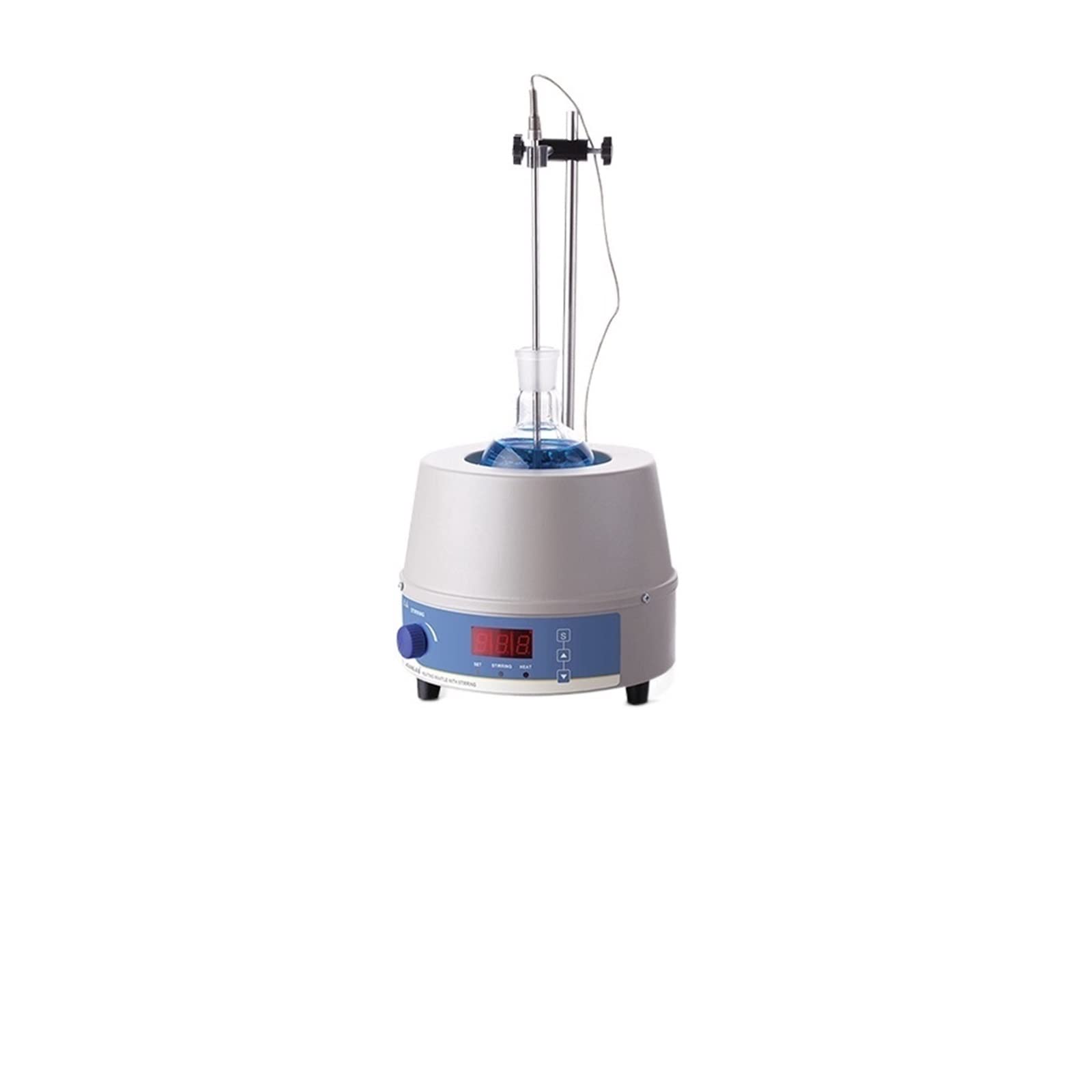 Mieszadło Magnetyczne, 1000ml cyfrowy elektryczny płaszcz grzewczy mieszadło magnetyczne sprzęt laboratoryjny z regulatorem termicznym(HMSC 1000ml)