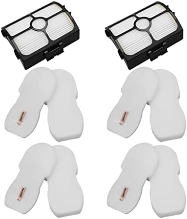 YUEFENG Replacement filter for Shark HZ3002 HZ3000 Stratos Ultralight Corded Stick Vacuum, Replace part XFFKHZ3000 XHFHZ3000, 2+ 4 PACK foam filter and felt filter