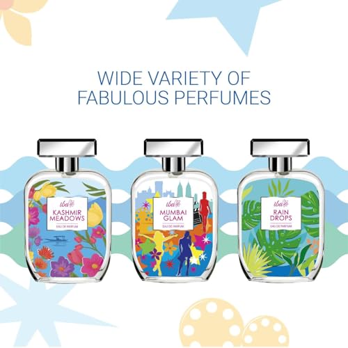 Image of Iba Eau De Parfum - Mumbai Glam, 100 ml, Perfume Spray | Long Lasting Floral & Fruity Fragrance For Women | Skin Friendly Fresh Perfume for Everyday Fragrance | Alcohol-Free | Halal Certified & Vegan