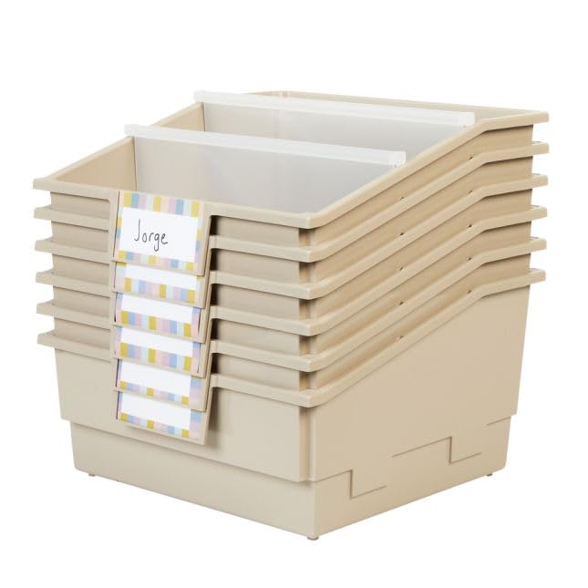 Really Good Stuff Picture Book Classroom Library Bins™ With Dividers