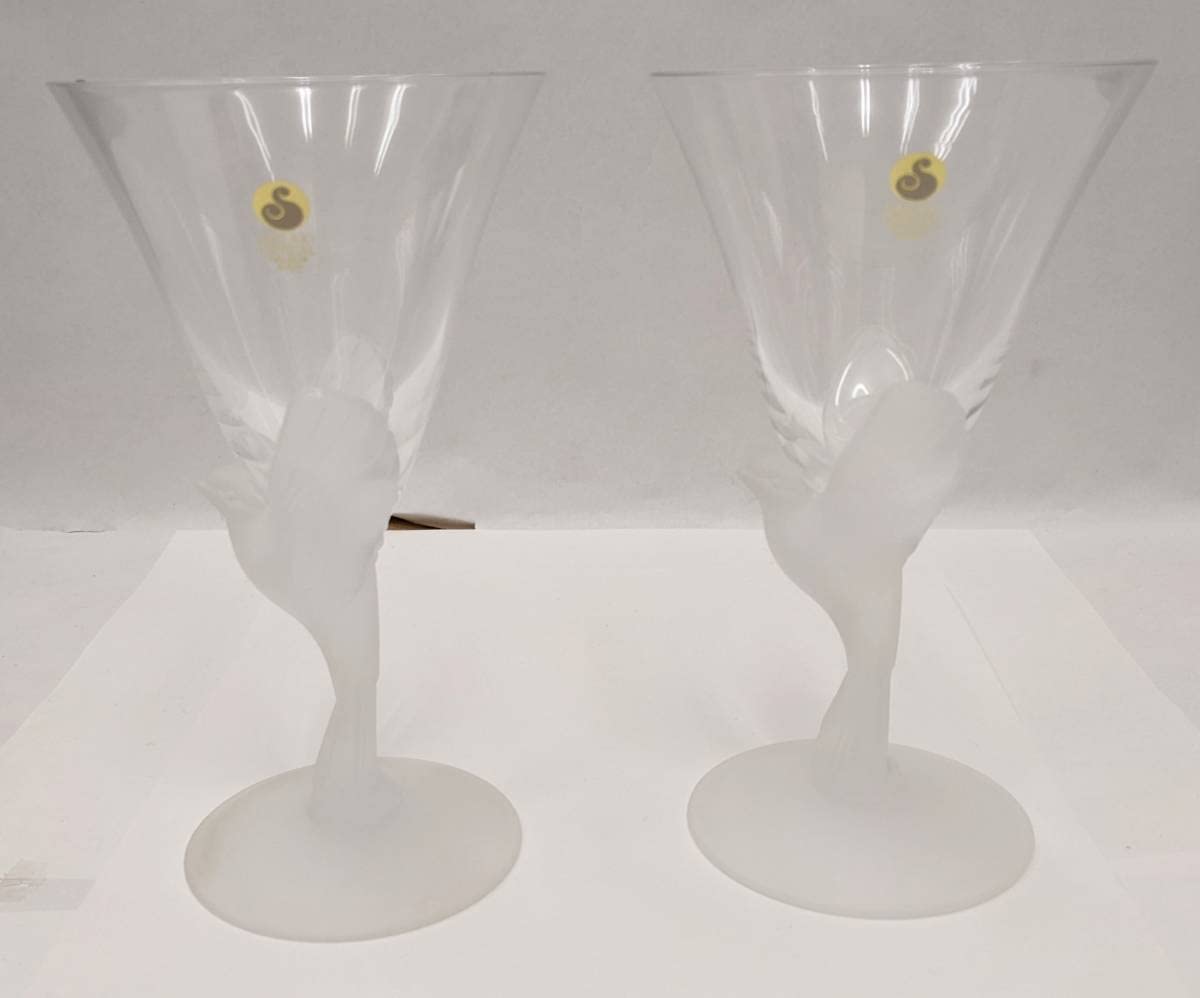 Amazon.co.jp: SASAKI CRYSTAL ササキ クリスタル グラス 2客 セット 