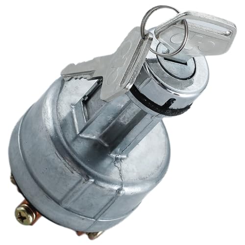 08086-10000 Ignition Switch for John Deere Tractor 650 750 850 900 950 1050 1250 1450 1650 Compatible with Kubota Iseki Komatsu Yanmar Replace 08086-20000 22B-06-11910
