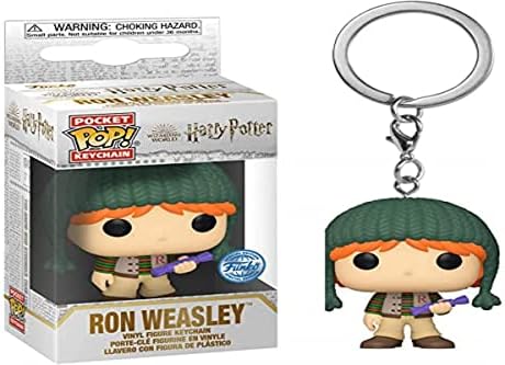 Pop Keychain: Harry Potter Holiday- Ron (WMT) Pop Keychain: Harry Potter Holiday- Ron (WMT) | Pop Harry Potter | 1 Pop Keychain: Harry Potter Holiday- Ron (WMT) | Pop Harry Potter