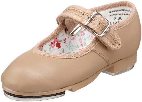 Capezio girls 3800 Tap Shoe mary jane flats, Caramel, 11.5 Toddler US