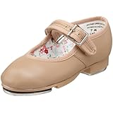 Capezio girls 3800 Mary Jane Tap Shoe , Caramel, Caramel-11 M Tod