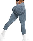 Scrunch Butt Lifting Seamless Leggings for Women Tummy Control High Waisted Vital Yoga Pants Gym Workout Legging Tights