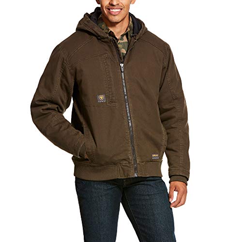 ARIAT Men's Rebar Washed Duracanvas Insulated Jacket (X-Large)