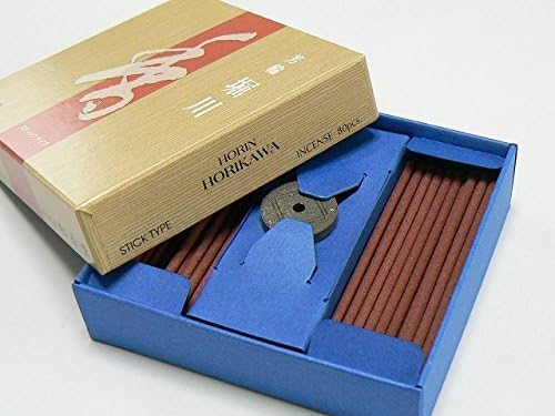 Amazon.co.jp: 銘香芳輪 松栄堂のお香 芳輪堀川 ST徳用80本入 簡易香立