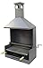 IMEX EL ZORRO 71529 - Cajón Barbacoa c/Chimenea y Parrilla INOX. 72x40x148 cms.