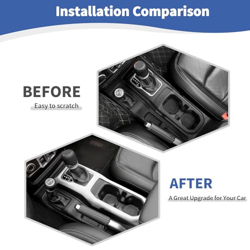 RT-TCZ Moldura Portavasos Cambio para Jeep Wrangler JL miniatura 2
