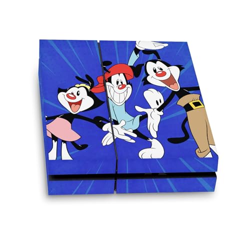 Autocollant de jeu Animaniacs PS4 skin vinyle décoratif salon pour console PlayStation 4