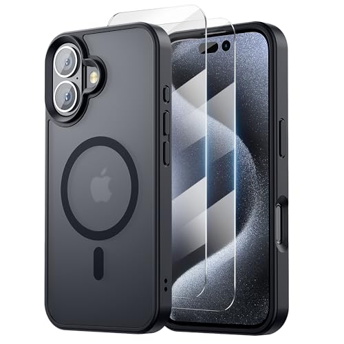 yČRKiEMagSafeΉzGtsoho iPhone 16 P[X yʋیtB2tz }Olbg CX[d ϏՌ ϋv Sʕی ΂݂Ȃ Xgbvz[t CtH 16 p Jo[ }OZ[tΉ ~bh