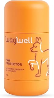 Sponsored Ad - WagWell Paw Protector – Vet-Approved, Microbiome-Friendly, Dermatologist Tested – Natural Dog Paw Balm & Nose Balm – Made from Natural Lick-Safe Ingredients to Hydrate, Condition & Protect Pet Paws