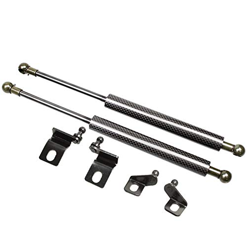 KUNSYOUKIM ボンネットフードダンパー 2003-2009スバル レガシィ BL/BP系 Subaru Legacy 4代目 BL5/BL9/BLE/BP5/BP9/BPE型 セダンステーションワゴンに適合 車両改装用品 車検適応 1年間品質保証 2本セット