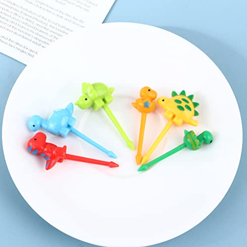 Kekafu HRHG4205-2 12 Pcs Dinosaur Food Picks thumb #3