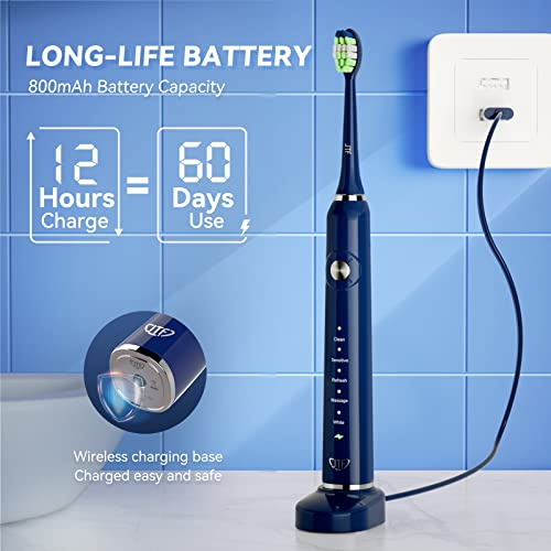 Image of JTF Electric Toothbrush for Adults with 5 Professional Modes & Smart Timer