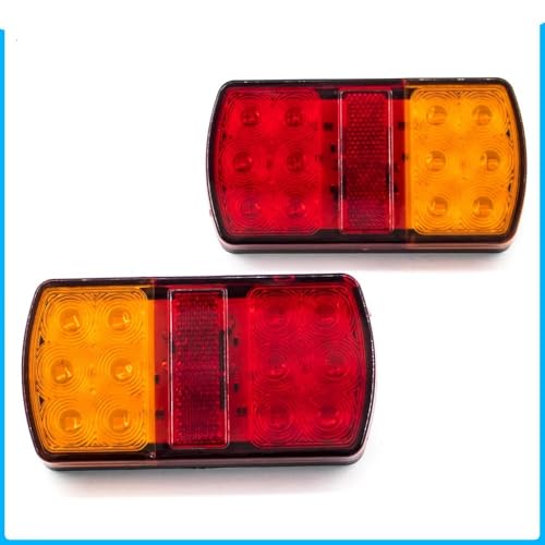 Feux arrière étanches 12 LED pour réparer l'éclairage de remorque