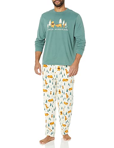 Image of Amazon Essentials Disney | Marvel | Star Wars Men's Flannel Pajama Sleep Sets