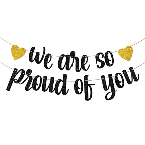 We are So Proud of You Banner, You Did It, Happy Graduation Hanging Sign, Congrats Class of 2025 Grad Party Decorations Supplies We are So Proud of You Banner, You Did It, Happy Graduation Hanging Sign, Congrats Class of 2025 Grad Party Decorations Supplies