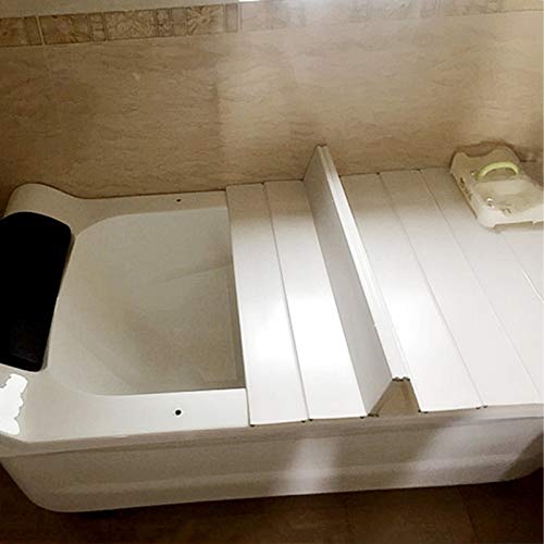 Badewannenabdeckung PVC - Staubdicht & Wärmedämmend Bis 40kg Belastbar