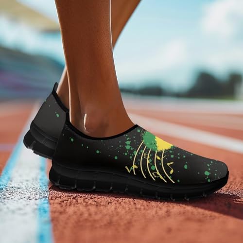 Image of Women's Loafers Slip On Slip Shoe Casual Walking Shoes Non Slip Work Shoes Mesh Athletic Sneakers