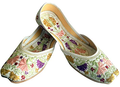 Women's Leather Khussa Flat Shoes2