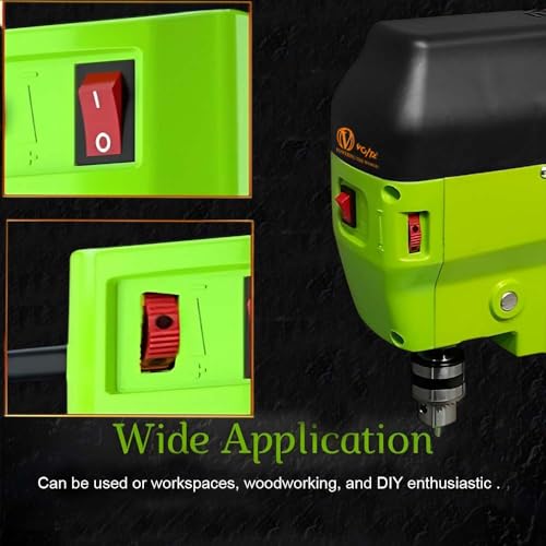 Image of VOLTZ 480W Mini Drill Bench Stand Table DIY Metal Wood Electric Machine 5166A 220V Angle Drill (10mm Chuck Size)
