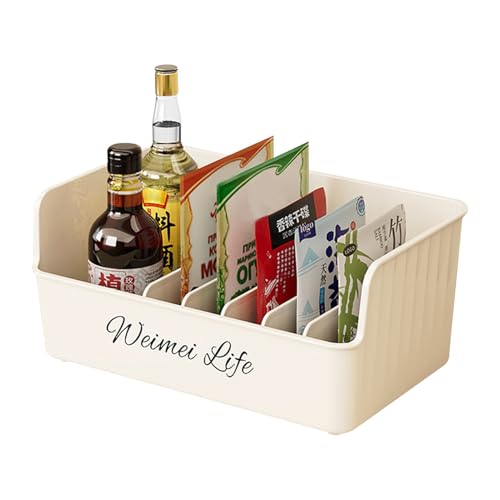 Tarros para condimentos almacenamiento de condimentos, organizador cocina con múltiples compartimentos, soporte compacto especias, contenedor estilo | Ideal hierbas, bolsitas té, paquetes sabor
