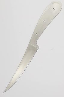 Fishing blade blanks for knife making. Filet knife blanks. (S16 KODIAK SATIN) - Payne Bros Custom Knives