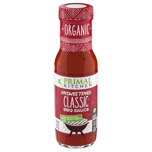 Primal Kitchen Classic BBQ Sauce Organic & Unsweetened, 8.5 Fl Oz