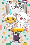 sweet Kawaii: notebook anything and everything in the cutest style ever: Composition Book: Cute...
