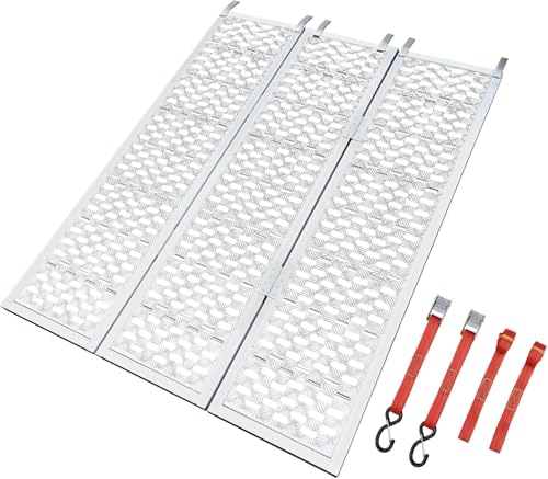 Rampa plegable de aluminio 54x77 pulg 1500 lb
