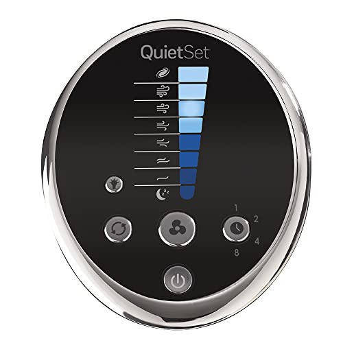 Honeywell QuietSet Tower (8 Geschwindigkeitseinstellungen, Oszillation 80°, Timer-Funktion, Fernbedienung, Dimmoptionen) HYF290 4