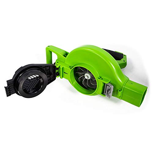 Greenworks 12 Amp Corded 2-Speed Leaf Blower/Vacuum, 270MPH-400CFM, BLV12B00